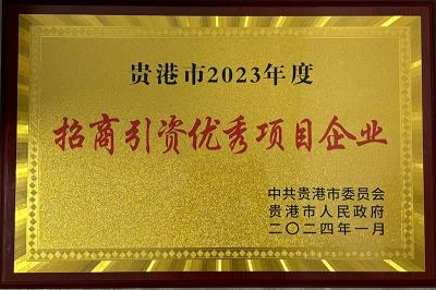 招商引资优秀项目企业-2024